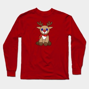 Christmas Reindeer Long Sleeve T-Shirt